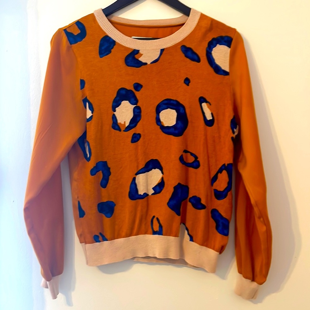 3:1 Phillip Lim 20th anniversary collection Rare Target Cheetah Print Sweater